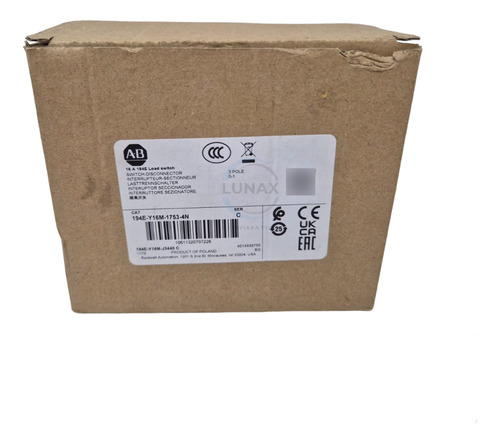 Allen Bradley 194e-y16m-1753-4n Interruptor Seccion Original