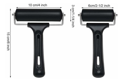 Vinbee 3 Pack De Goma Suave Brayer, Goma Brayer Rodillo De P