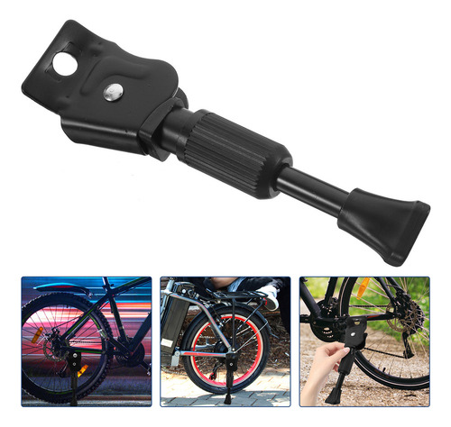 Soporte De Bicicleta Eléctrica De Aleación De Aluminio Negro