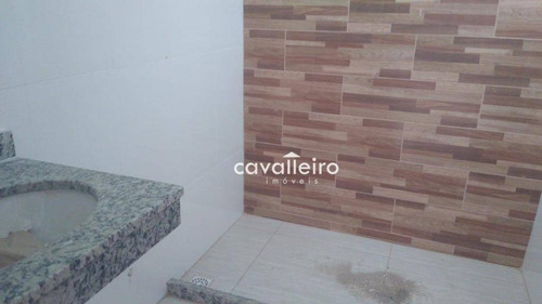 Casa Com 2 Dormitórios À Venda, 56 M² Por R$ 210.000,00 - Bambuí - Maricá/rj - Ca4122