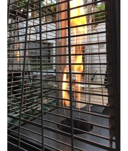Imagen 3 de 5 de Estufa De Patio Pirámide Acero Negro Restaurante
