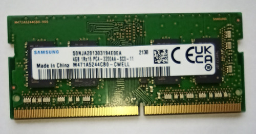 Memoria Ram Samsung Ddr4 4gb 3200 Hz