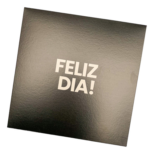 Caja Negra-12*12*5-sin Visor Feliz Día-multiusos-gift- X 10