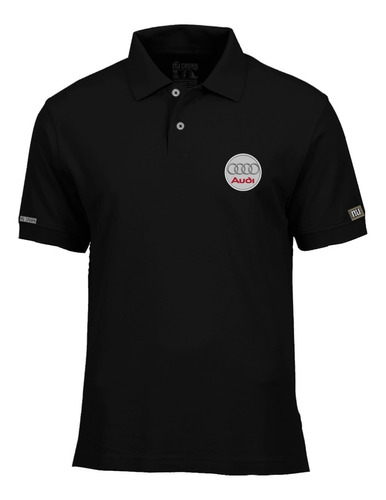 Camiseta Tipo Polo Logo Audi Hombre Php