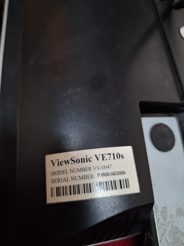 Monitor Vga Viewsonic Ve710s Usado (Usado)