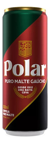 Cerveja Polar Puro Malte Lata -350ml X 12