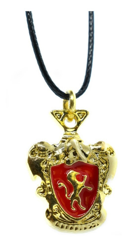 Collar Dije Escudo Gryffindor Harry Potter