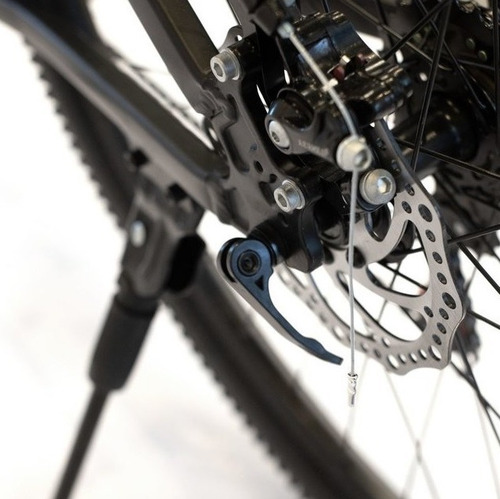 Imagen 5 de 10 de Bicicleta Mountain Bike Rodado 29 Negra Mundo Gym Talle L
