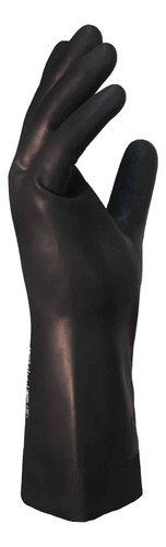 Guante De Latex Industrial Cemento Negro