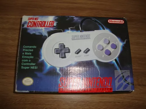 Controle Super Nintendo Snes Joystick Usb Jogos Emulador Pc em Promoção na  Americanas