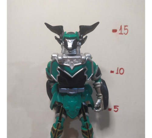 Power Ranger Verde Força Mística, Bandai 2005. (Usado)