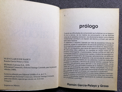 Mini Diccionario Larousse Completo ( A - Z ), 26 Tomos (1) (Usado)
