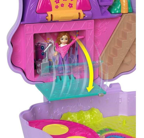 Muñeca Conjunto Polly Pocket Aventura De Campamento Llama