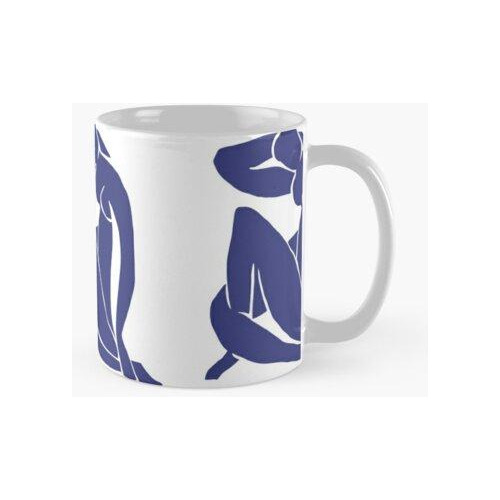 Taza Matisse Cut Out Figura # 2 Azul Calidad Premium