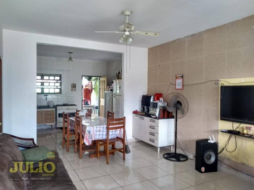 Imagem 13 de 15 de Repasse De Divida Com R$ 140 Mil. Ótima Casa Com Um Amplo Quintal 2 Dormitórios À Venda, 107 M² Por R$ 240.000 - Flórida Mirim - Mongaguá/sp - Ca3686