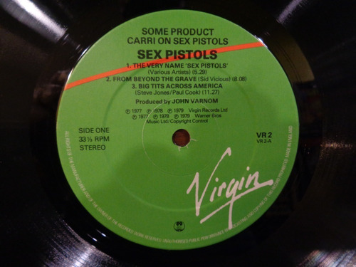 Sex Pistols Sid Vicious Some Product Carri On Disco Vinilo R (Usado)