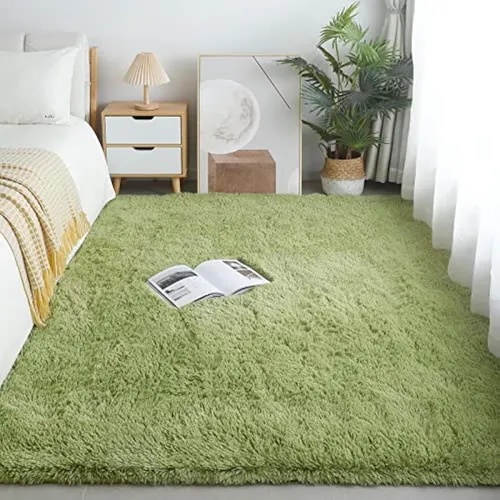 Gerbit Alfombra De Área Shag De 5 X 7 Pies, Suave,