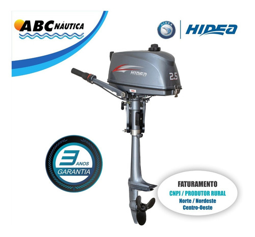 Motor De Popa 2.5hp Hidea Leia Anúncio