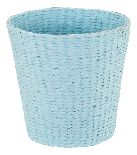 Papelera De Ratán Azul