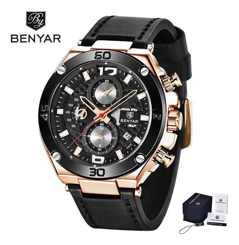 Relojes Deportivos Benyar Con Cronógrafo Y Fecha Para Hombre