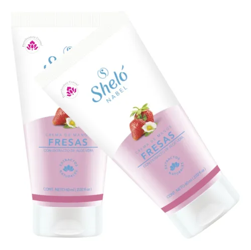 comprar Crema De Manos Fresa Shelo Nabel® 60ml. 2 Piezas