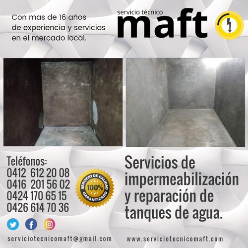 Imagen 5 de 10 de Reparación Impermeabilización Mantenimiento Tanques De Agua