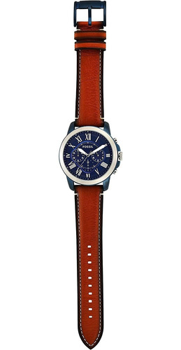 Reloj Analógico Fossil, Con Cronógrafo, Acero Inoxidable