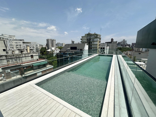Alquiler - Monoambiente - Black Newbery -apto Profesional- Full Amenitties - Las Cañitas