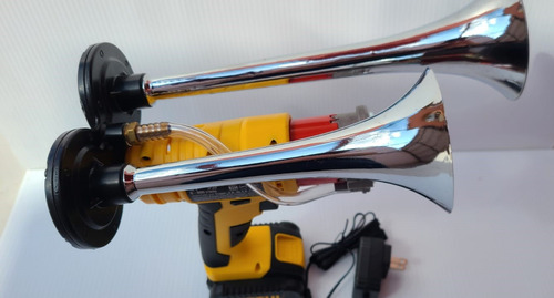 Cláxon Corneta De Aire Doble 150db Pretul 12v Kit