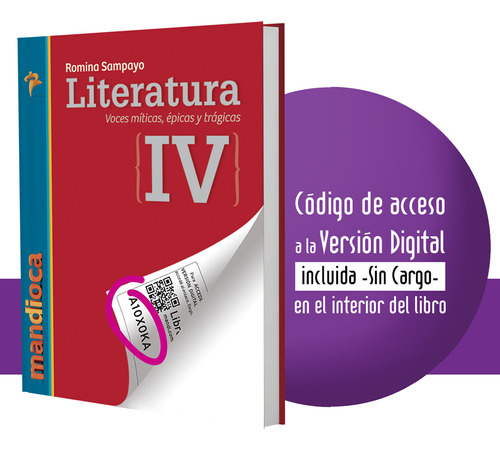 Literatura Iv - Serie Llaves Ess - Libro + Codigo Acceso - Est Mandioca, De Vários Autores. Editorial Estacion Mandioca, Tapa Blanda En Español, 2017