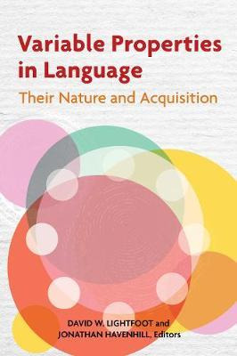 Libro Variable Properties In Language : Their Nature And ...