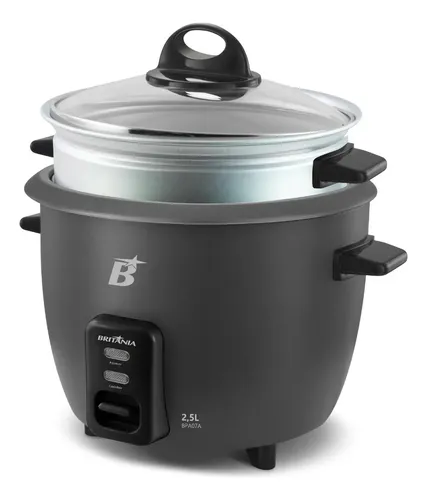 Panela elétrica multifuncional britânia Bpa07 500w Preto 60