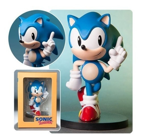 Sonic The Hedgehog - Sonic Boom 8 Series Statue Volume 1 7cm