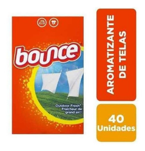 Bounce Hojas De Secadora Para Lavarropas X 40 Unidades