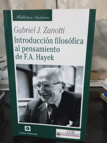 Libro Introduccion Filosofica Al Pensamiento De Hayek