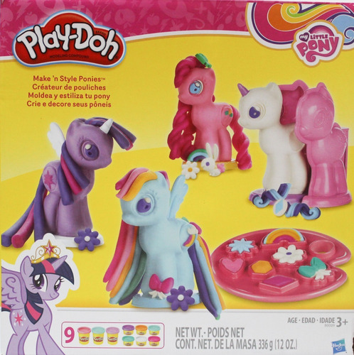 Imagen 1 de 2 de Play-doh My Little Pony, Original Marca Hasbro