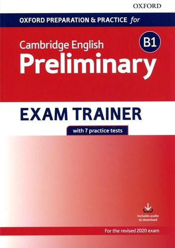 Cambridge English B1 Preliminary Sb N Key Pack - Exam Traine