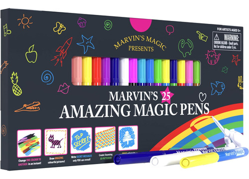 Marvins Magic Original X 25 Increíbles Bolígrafos Mágicos 3d
