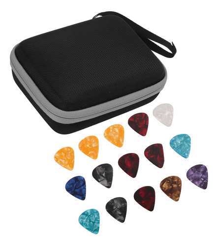 Juego De Fundas Para Guitarra Pick Case, De Gran Espacio, Im