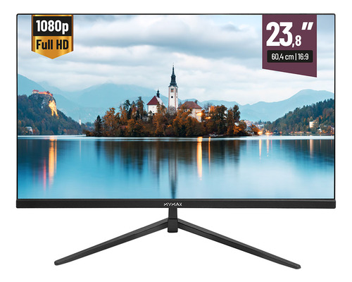 Monitor 23.8' 75hz Full Hd, 3ms, Sem Borda Mymax