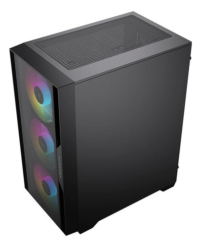 Gabinete Gamer Acegeek Stratus Mesh Rainbow Midtower Com 3 F