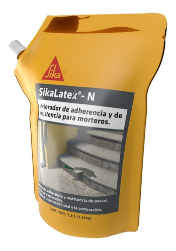 Sika Sikalatex N Mejorador De Adherencia Y Sellador 1.2 Lt