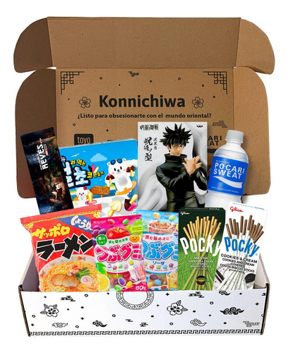 Toyo Box Anime Caja Sorpresa Con Productos Asiáticos