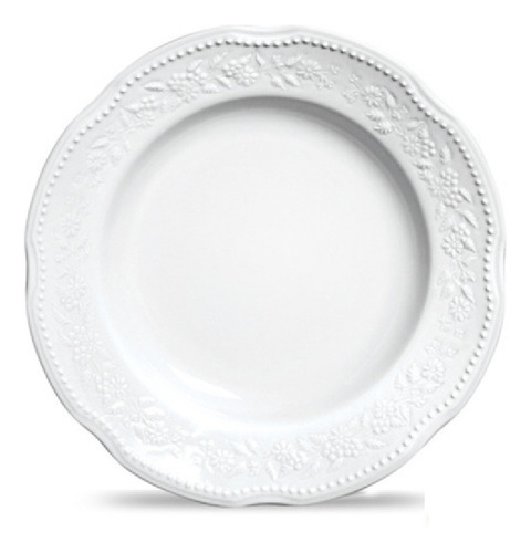  Platos Para Postre | Porcelana Verbano 'mozart' | Set X 6 