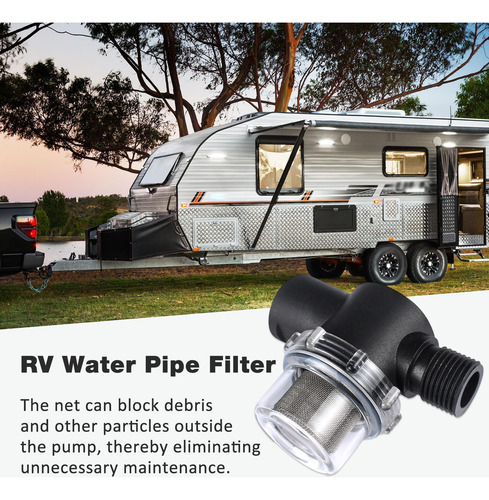 Colador De Bomba De Agua Rv Filtro De Línea Colador Colador