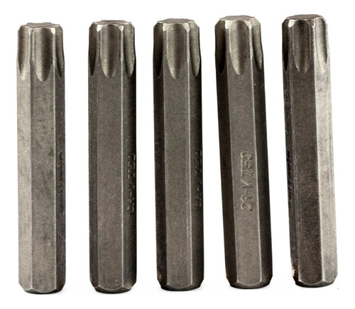 Kit C/ 5 Ponta Bit Torx 50mmx5/16xt50 Beltools