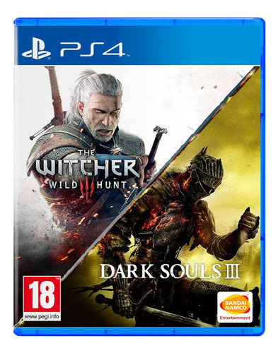 The Witcher Wild 3:wild Hunt +dark Souls Iii Ps4 Euro