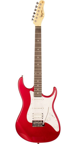 Guitarra Strato Tagima Tg-520 Candy Apple Braço Maple 22 Tra