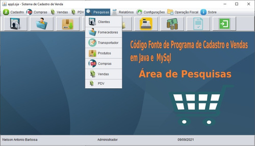 Código Fonte De Sistema De Vendas Em Java