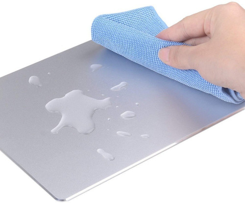 Mouse Pad De Aluminio Fina Terminación 17x20cm Mac O Pc ®